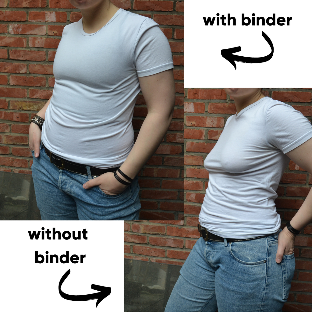 Short Length Chest Binder - Bold Humans