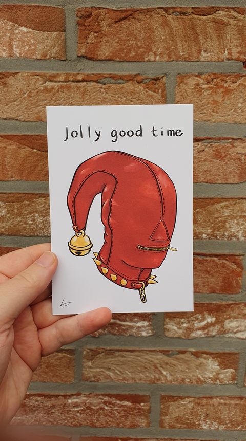 Jolly Good Time - Card — greeting card, Bold Humans