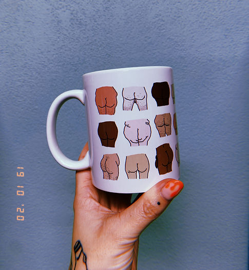 Cute Butts Mug - Bold Humans