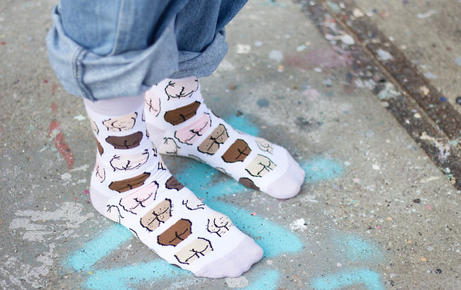 Cute Butts Socks - Bold Humans