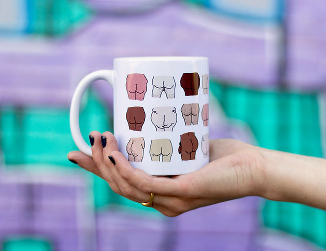 Cute Butts Mug - Bold Humans