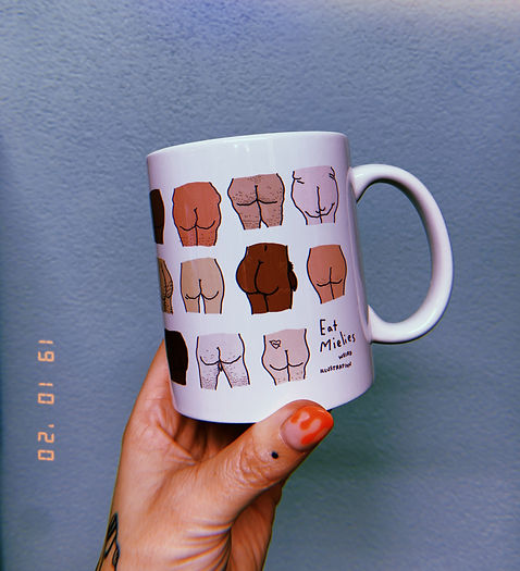 Cute Butts Mug - Bold Humans