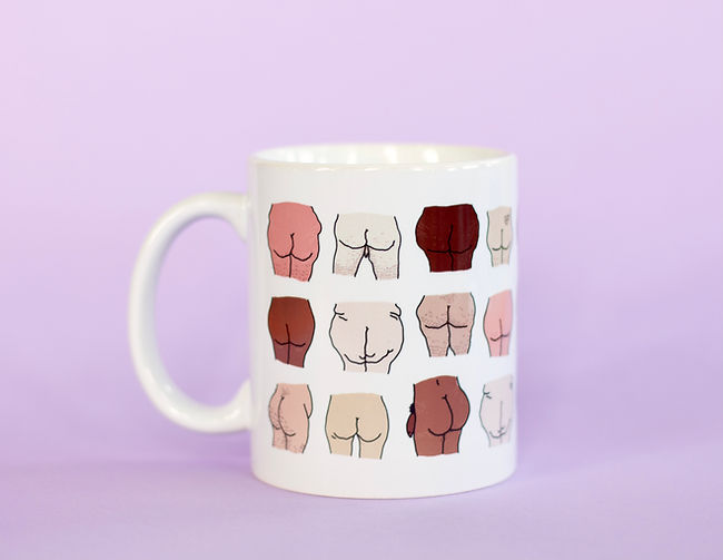 Cute Butts Mug - Bold Humans