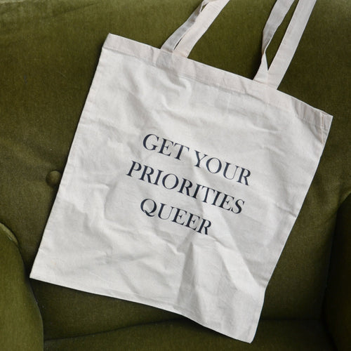 Tote Priorities: tote bag, Bold Humans