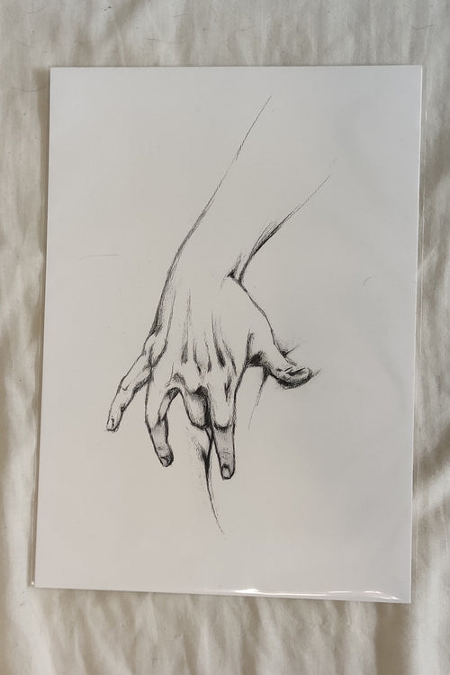 Wandering Hands Part I - artprint A4 — art print, Bold Humans
