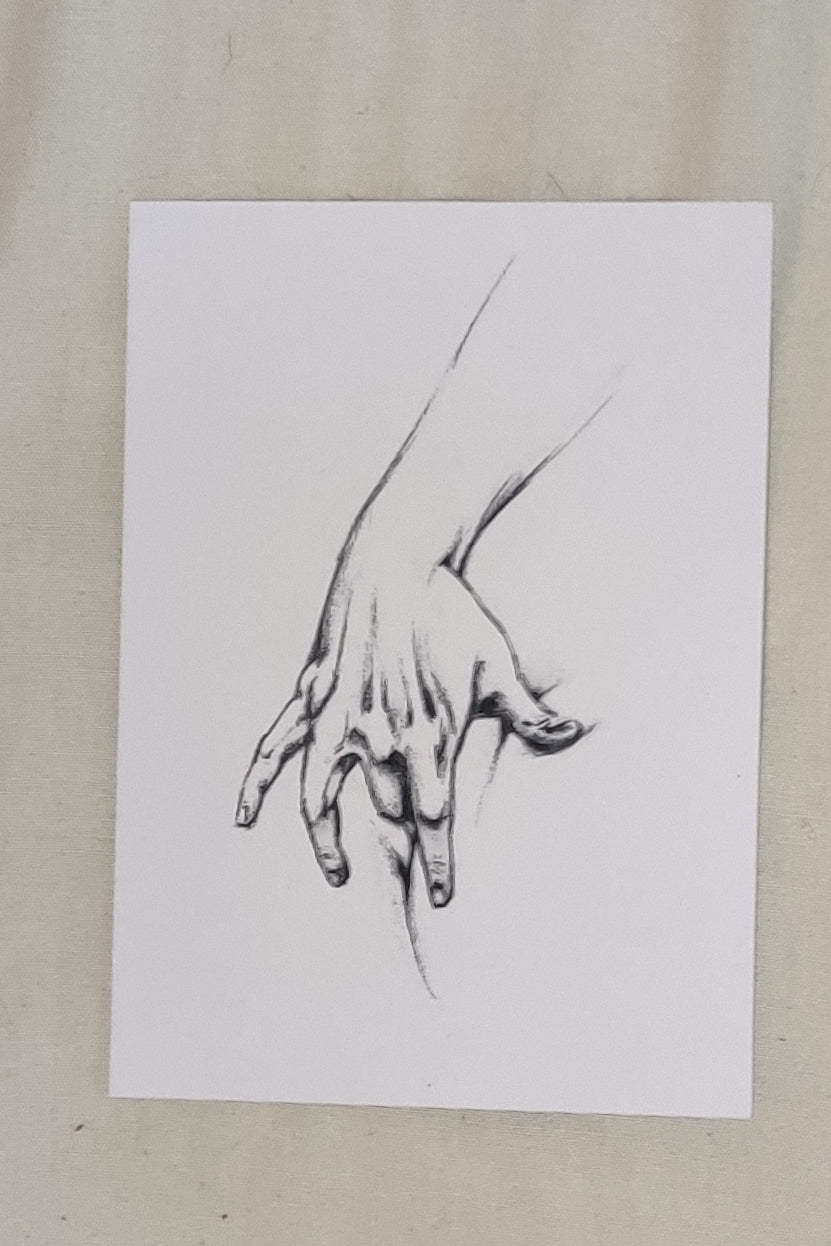 Wandering Hands Part I - artprint A6