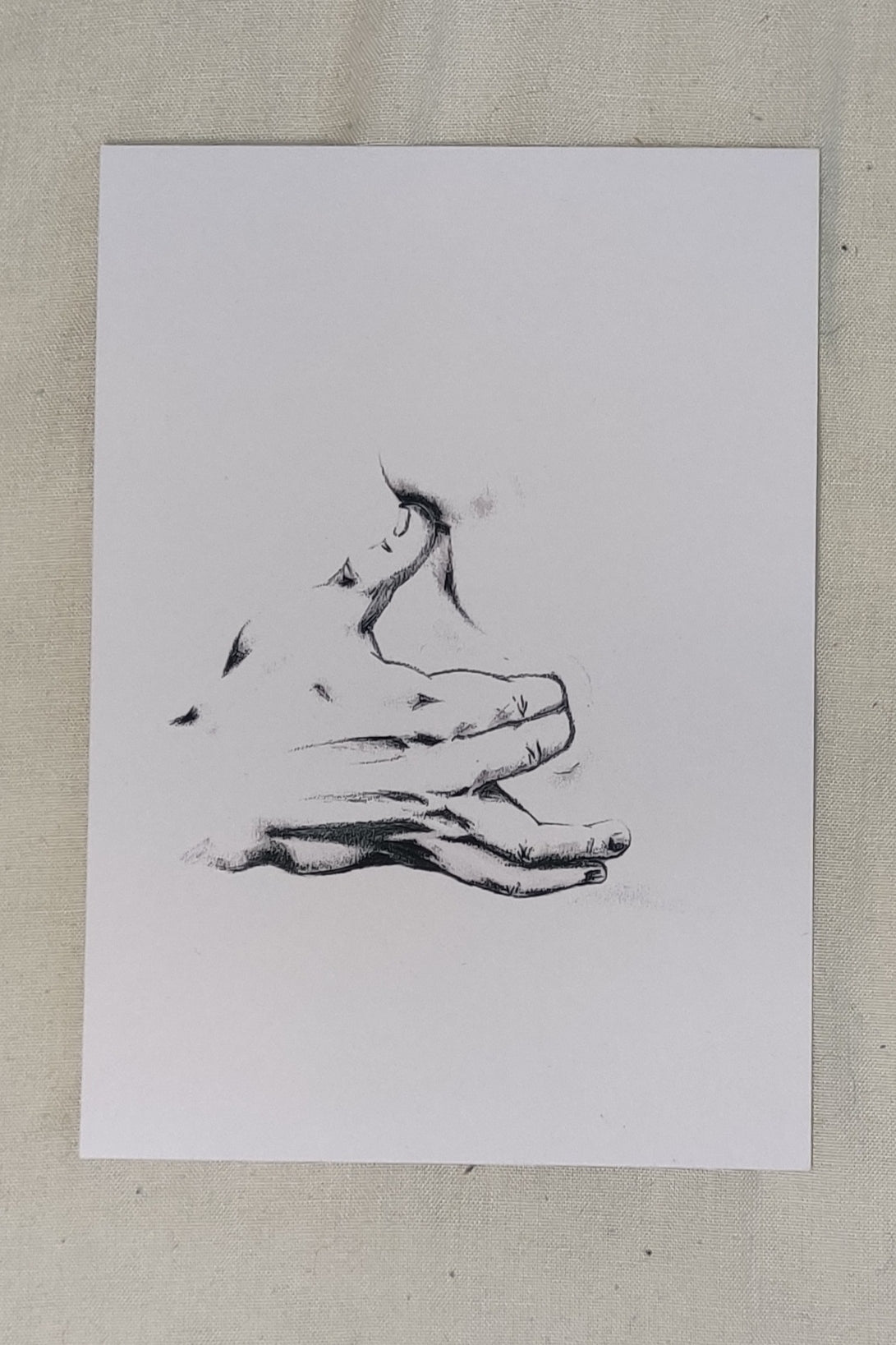 Wandering Hands Part I - artprint A6