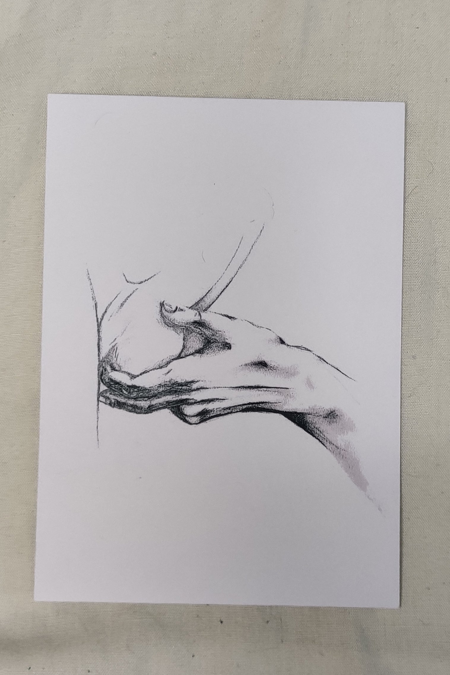 Wandering Hands Part I - artprint A6