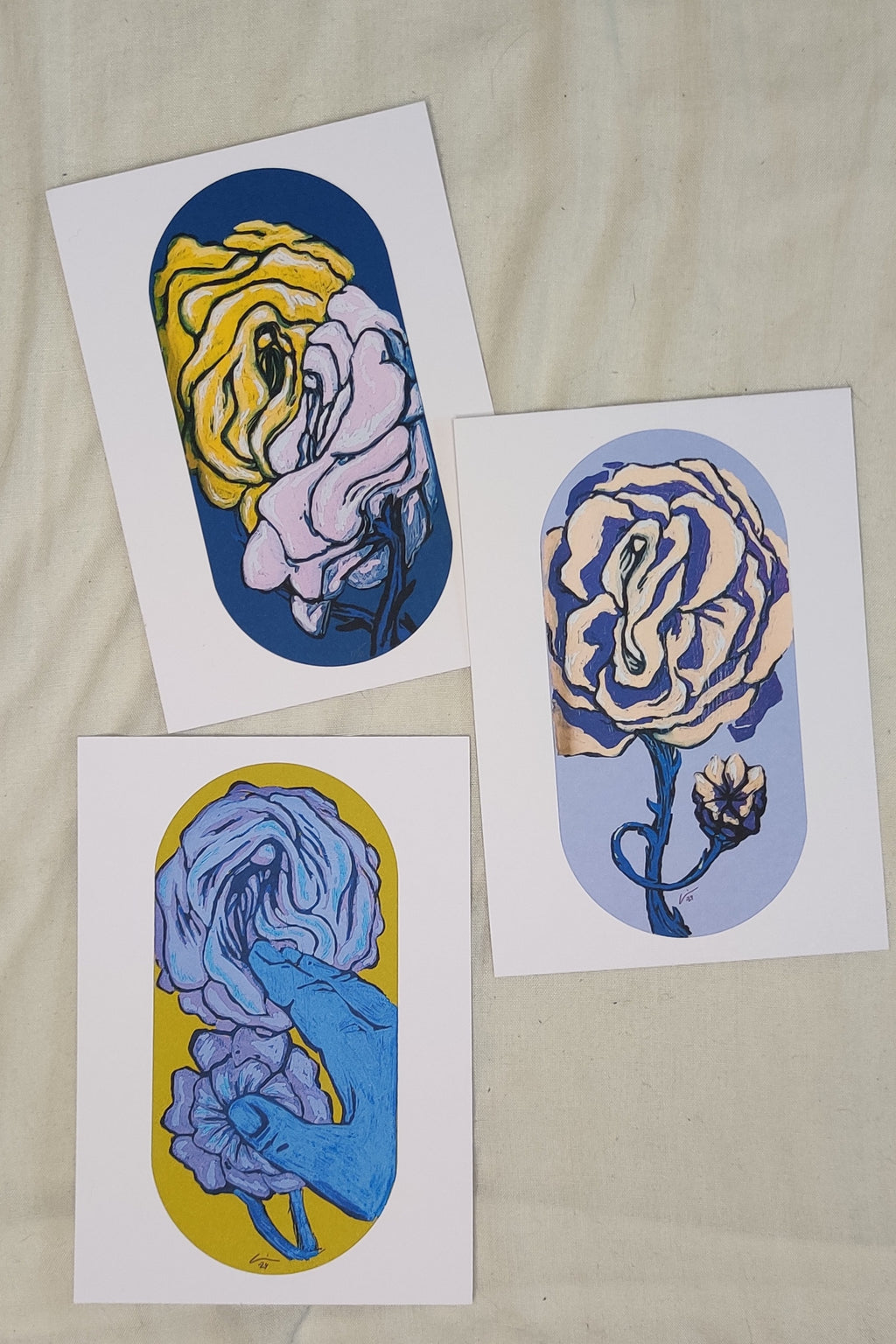 Art by Vaula - Rose Garden - Karte A6