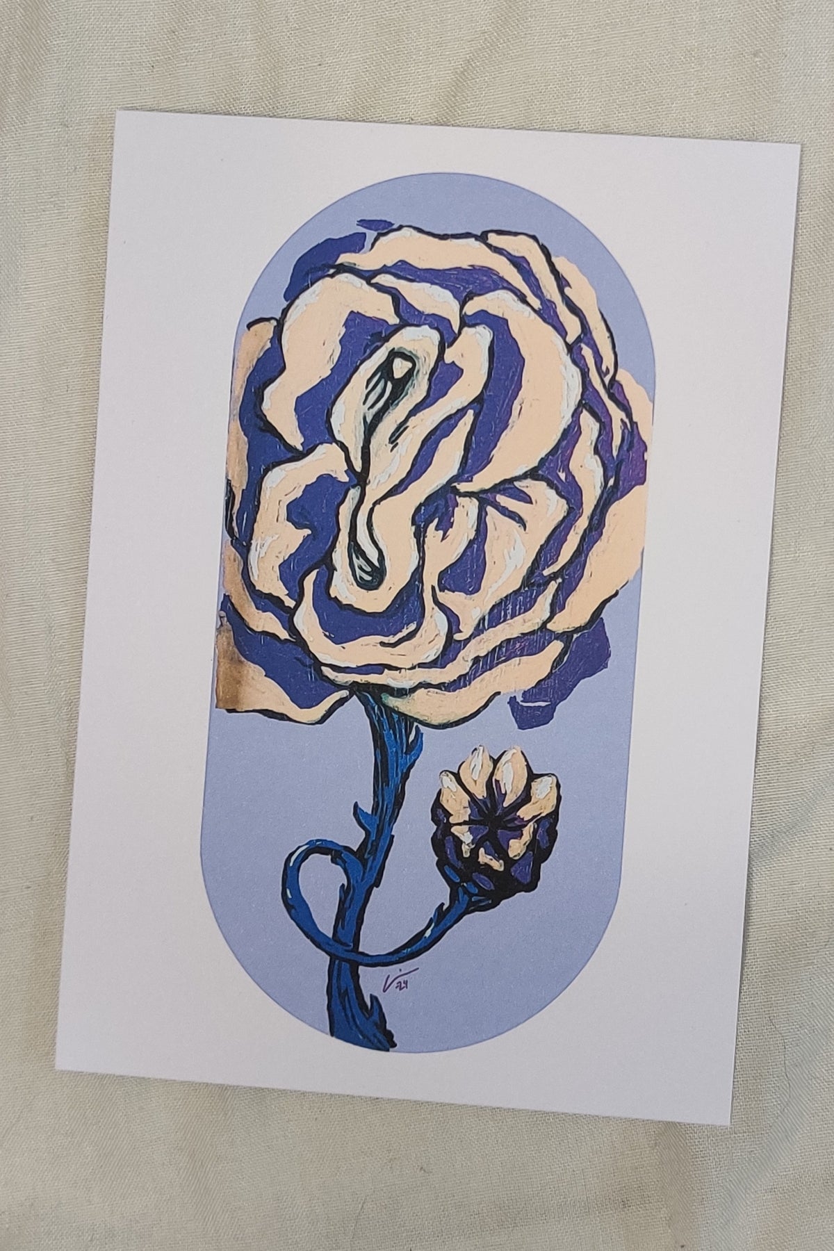 Art by Vaula - Rose Garden - Karte A6