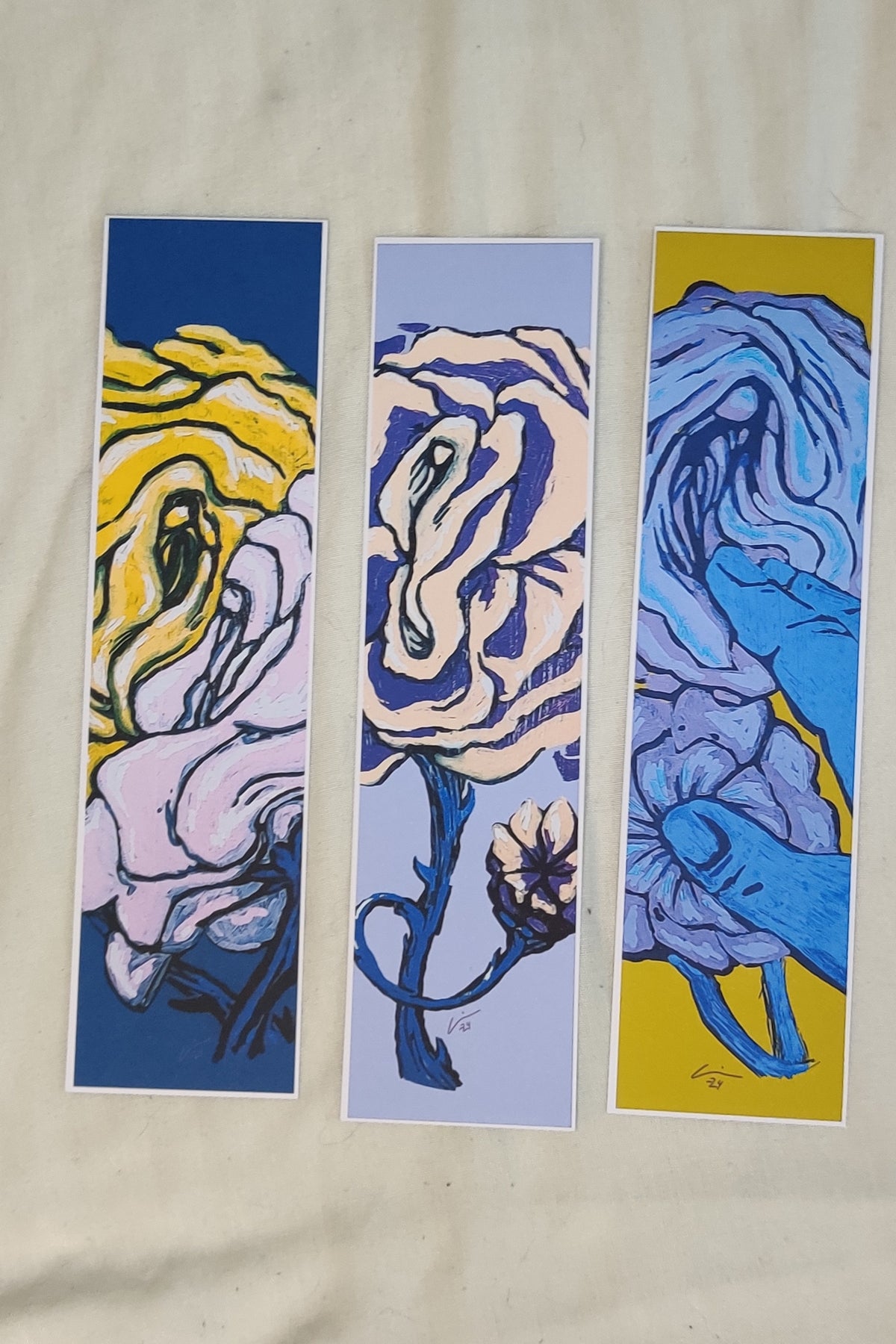 Art by Vaula - Rose Garden - Lesezeichen