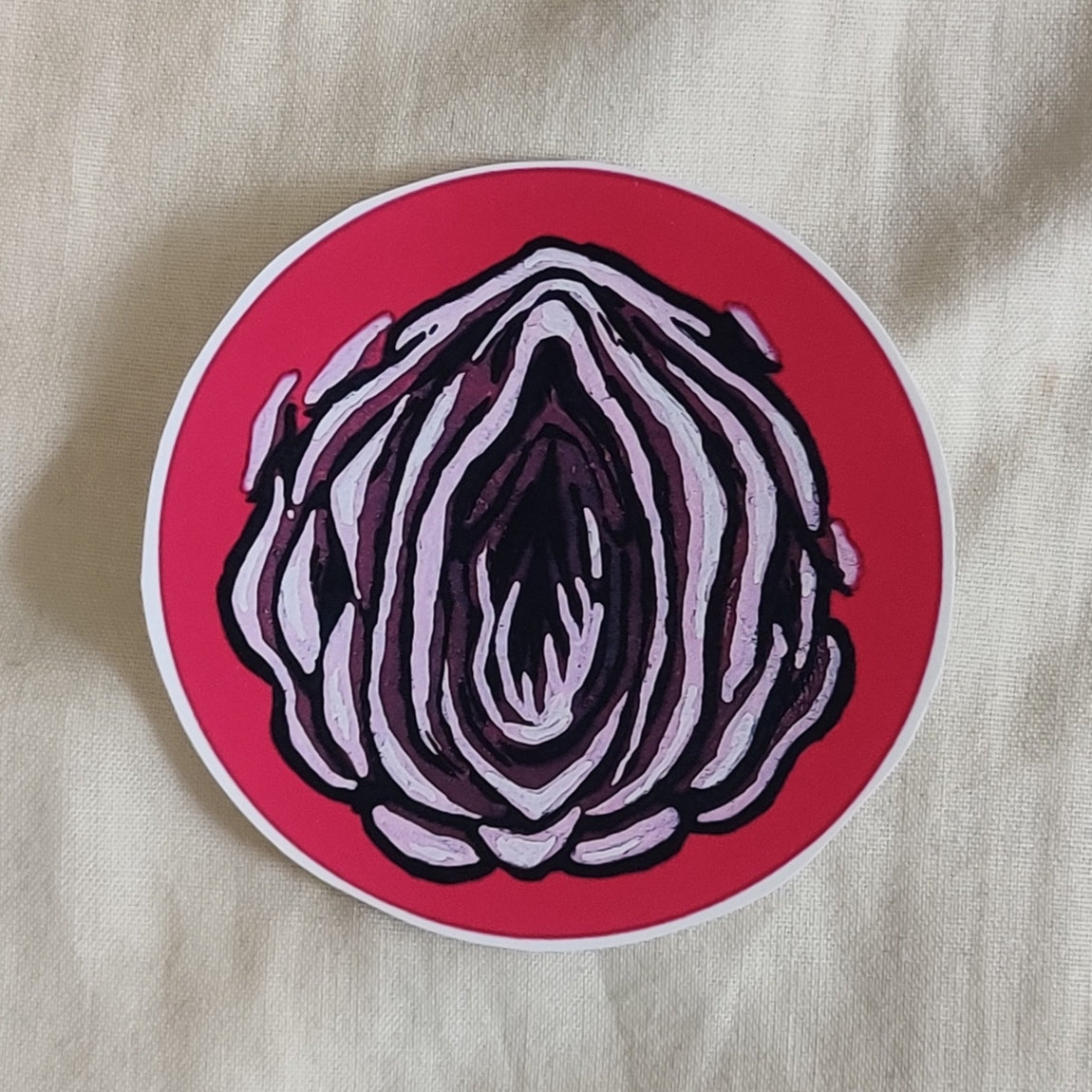 Art by Vaula - Rose Garden - Sticker