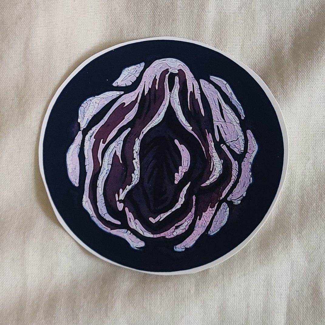 Art by Vaula - Rose Garden - Sticker