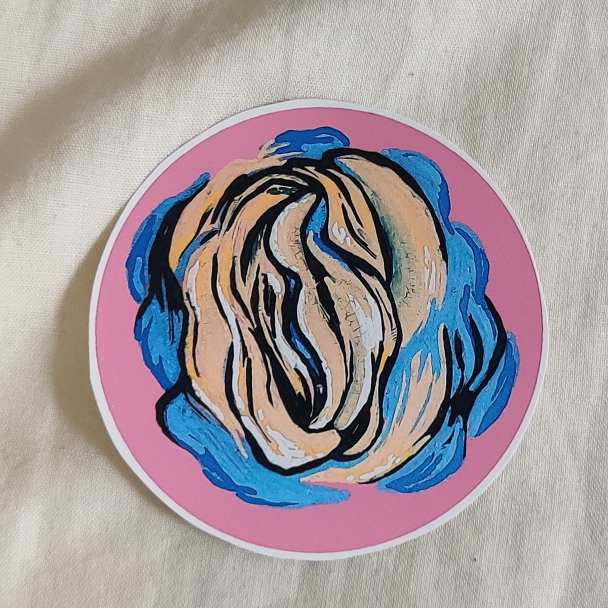 Art by Vaula - Rose Garden - Sticker