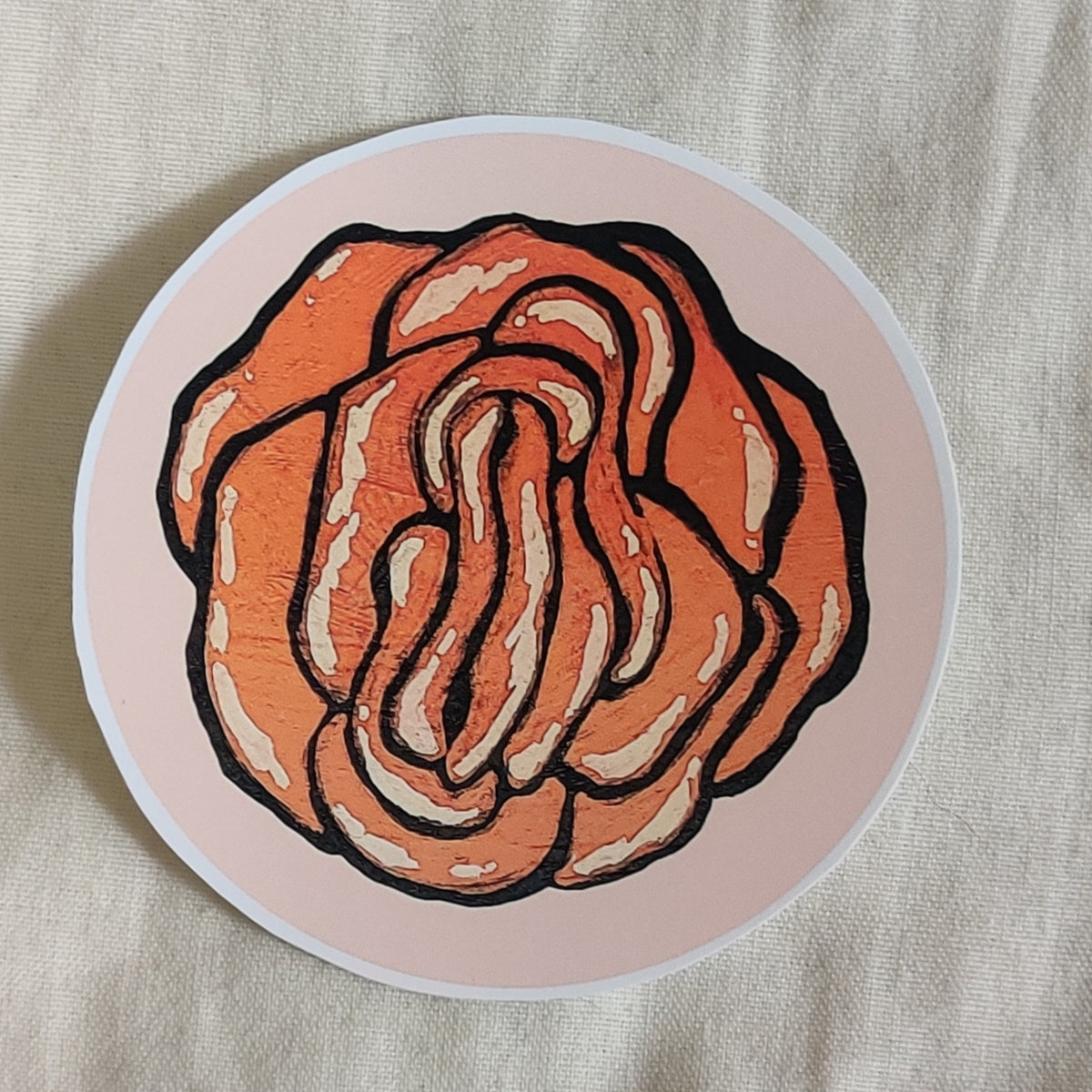 Art by Vaula - Rose Garden - Sticker
