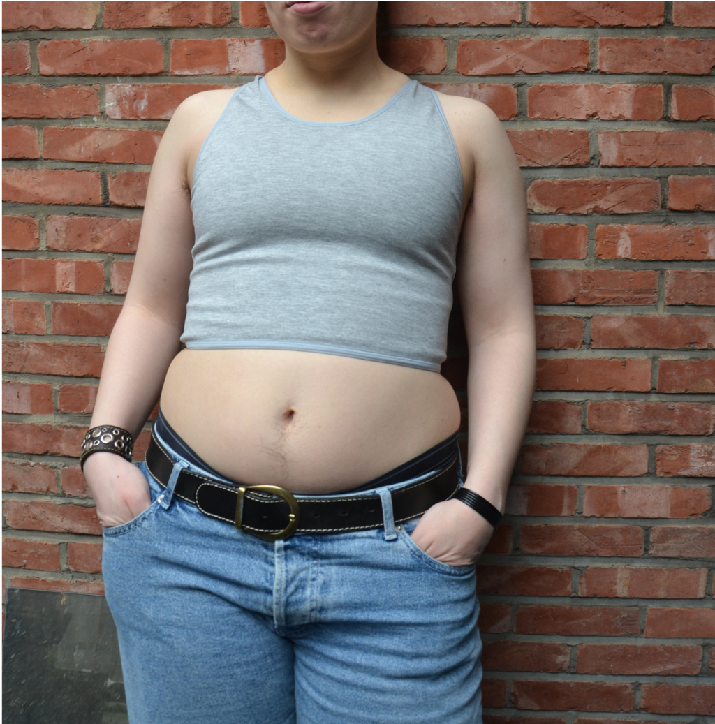 Short Length Chest Binder - Bold Humans