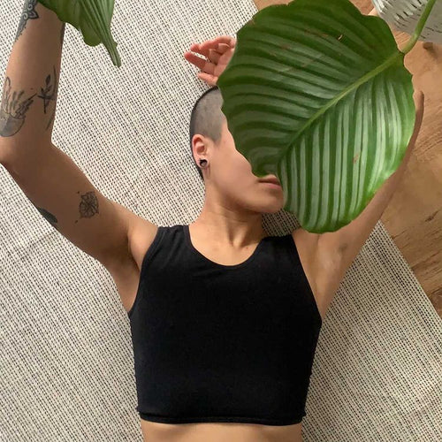 Short Length Chest Binder: vegan chest binder, Bold Humans (view 1 of 9)