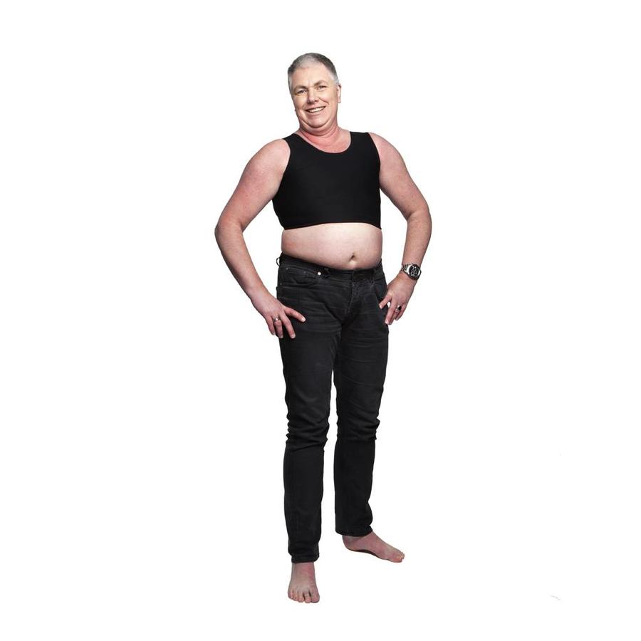 Short Length Chest Binder by Danaë - Vegan Binder - Bold Humans - Binder, Corrective underwear, Gender