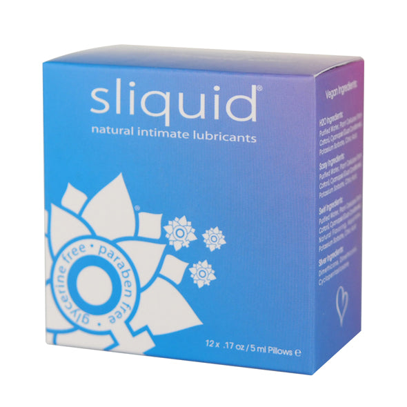 Lube Cube - Travelsize Packs by Sliquid - Vegan Lube - Bold Humans - Health, Lube