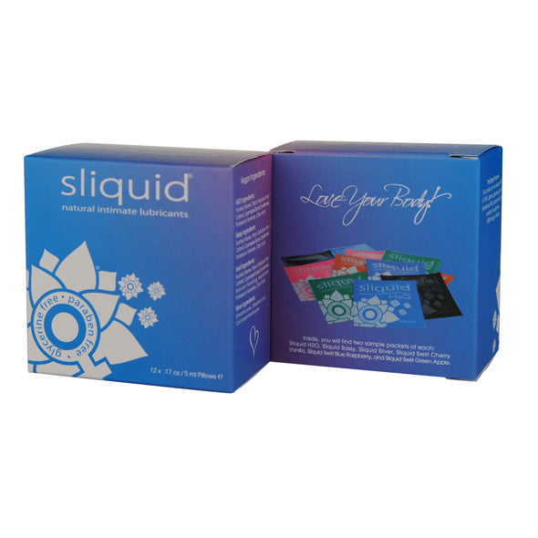 Lube Cube - Travelsize Packs by Sliquid - Vegan Lube - Bold Humans - Health, Lube