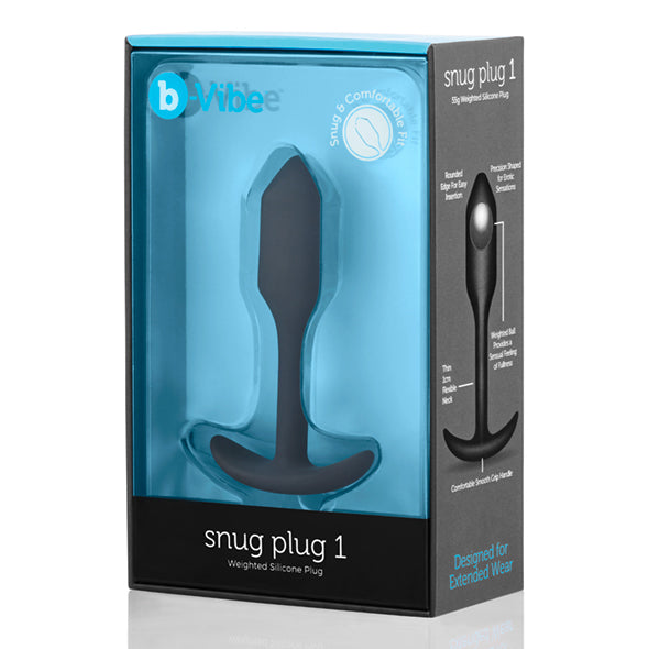 Snug Plug 1 - Weighted Butt Plug - Bold Humans