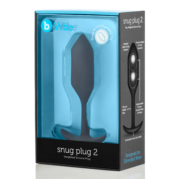 Snug Plug 2 - Weighted Butt Plug - Bold Humans