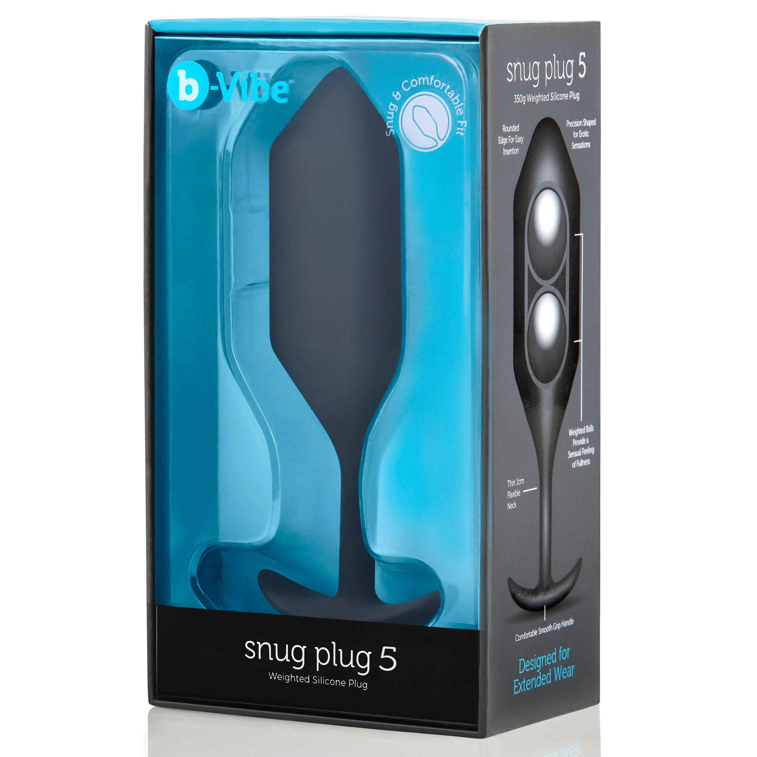 Snug Plug 5 - Weighted Butt Plug - Bold Humans