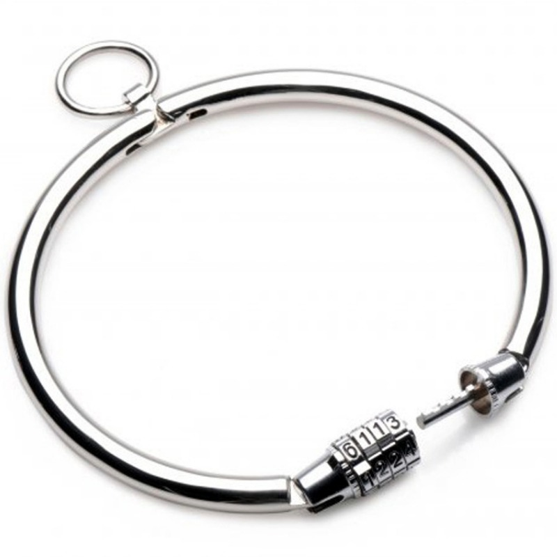 COLLAR w/ O-Ring - Neck size 10.5 cm by Dreamlove Spain - Vegan Collar - Bold Humans - Collar, Kink, Wearable