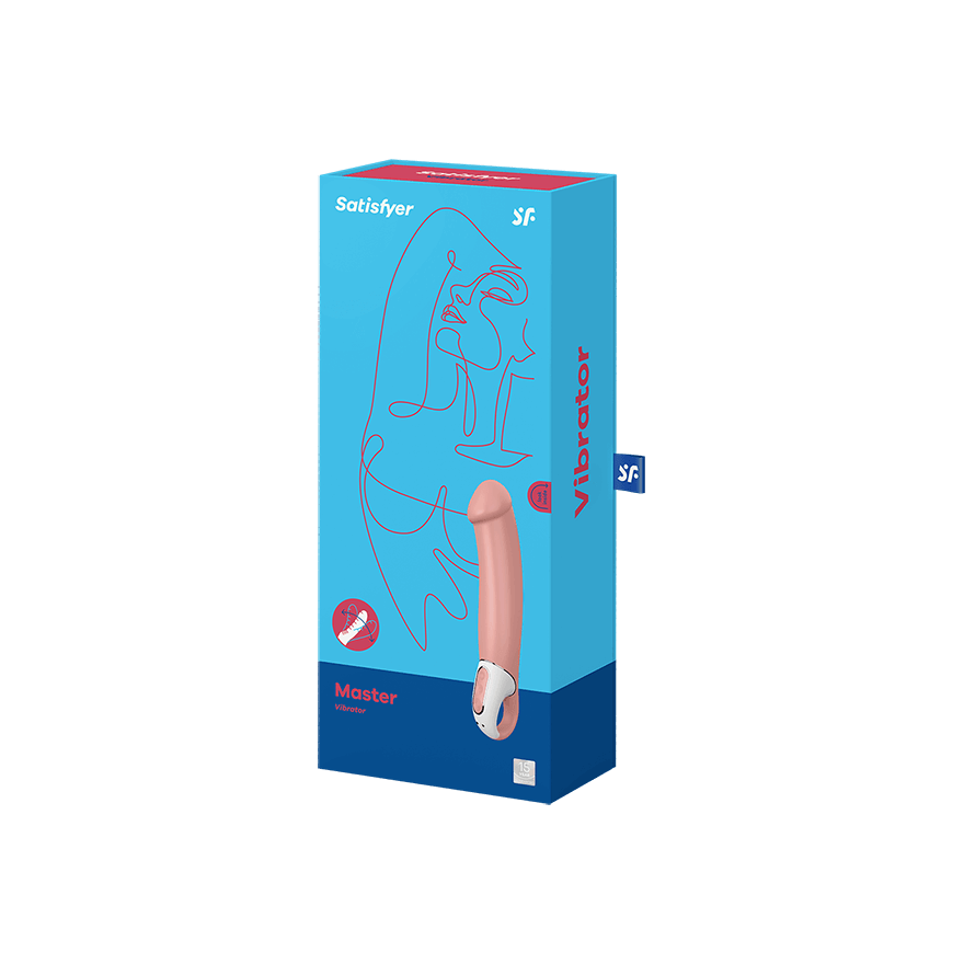 Master by Satisfyer - Vegan Vibrator - Bold Humans - G-spot vibrator, SALE, Toy, Vibrator, Waterproof